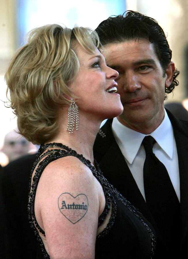 Antonio Banderas y Melanie Griffith, 18 años de matrimonio