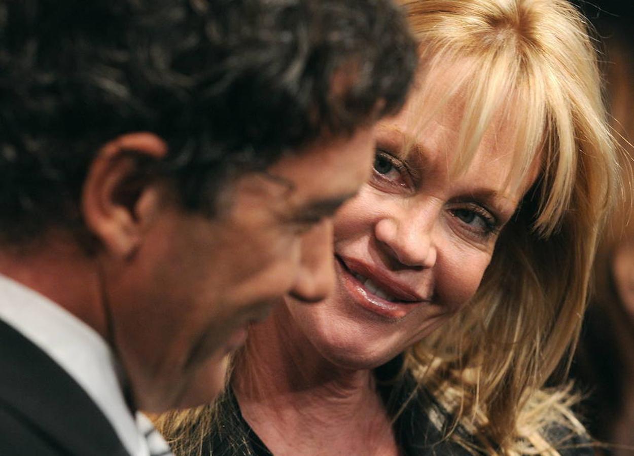 Antonio Banderas y Melanie Griffith, 18 años de matrimonio