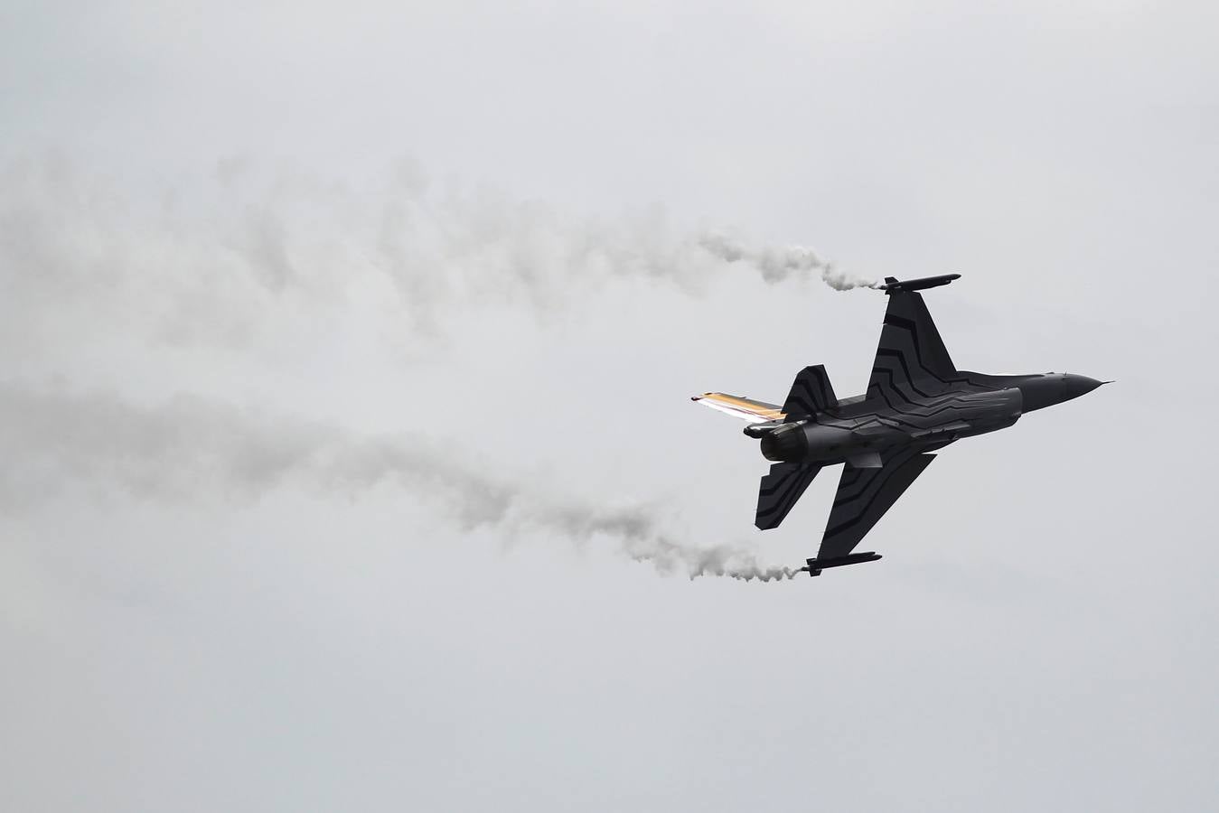 Exhibición aérea internacional en Málaga