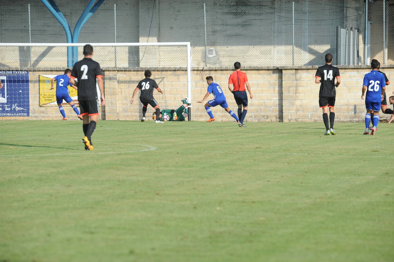 Partido amistoso entre el Alavés y la AFE