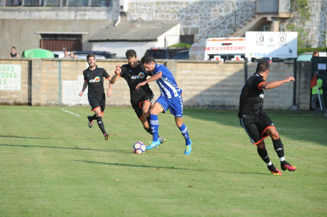 Partido amistoso entre el Alavés y la AFE