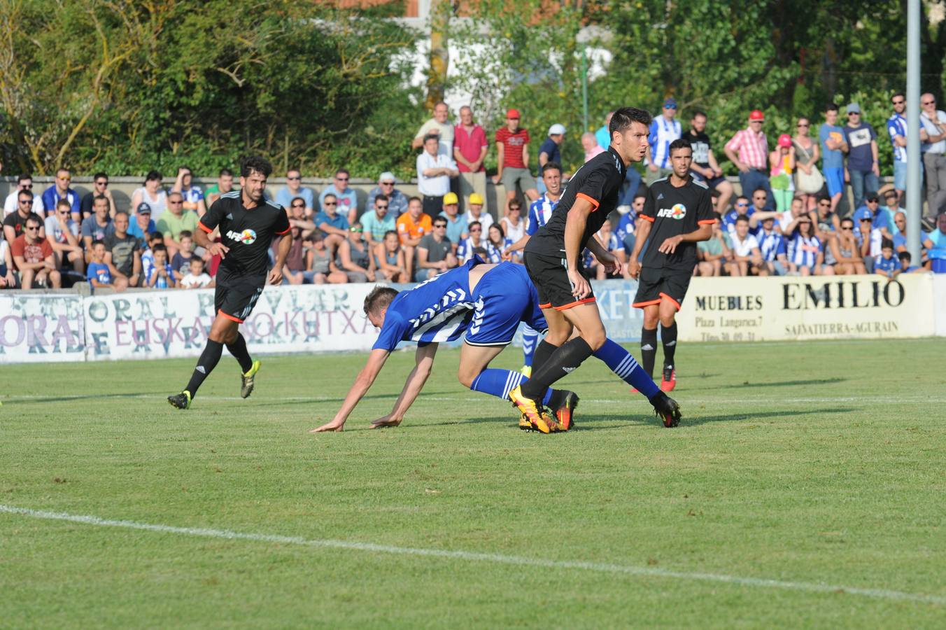 Partido amistoso entre el Alavés y la AFE