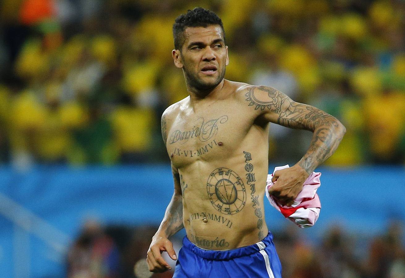 El futbolista Dani Alves.