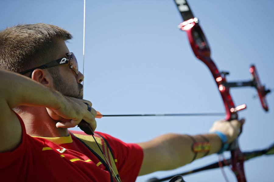 Tiro con arco, día uno