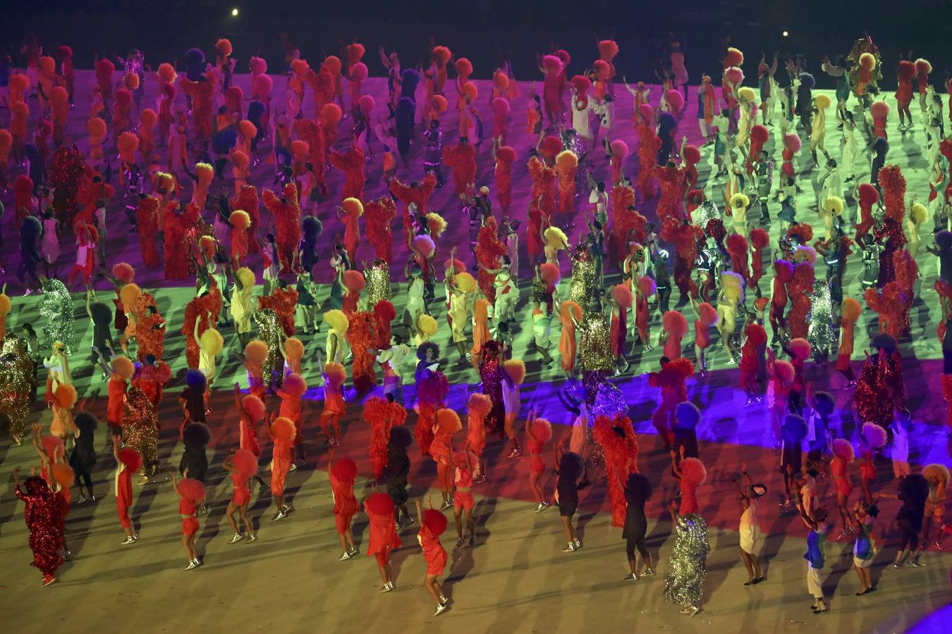 Las mejores fotos de la ceremonia de inauguración de Río 2016