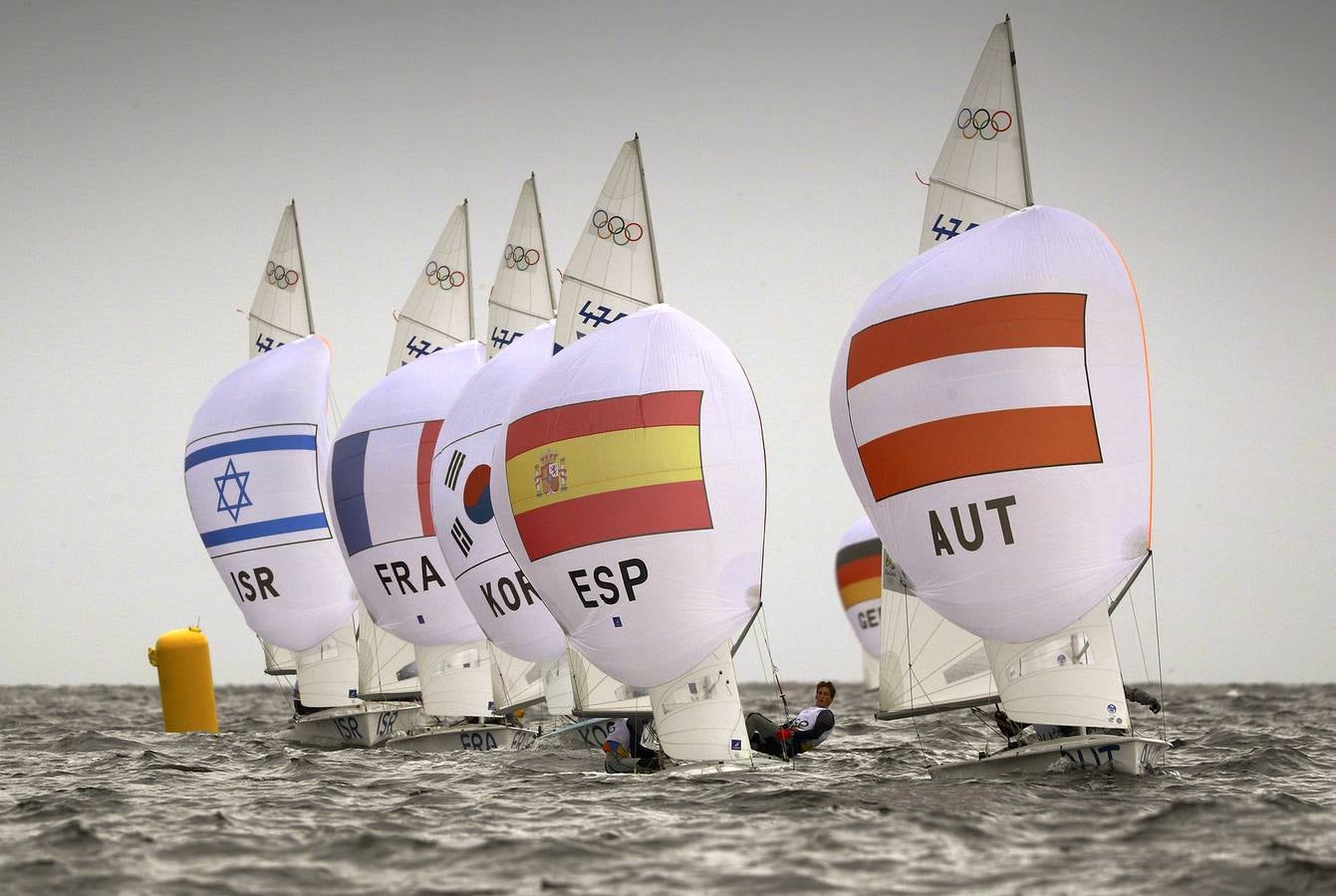 La vela, presente en los Juegos.