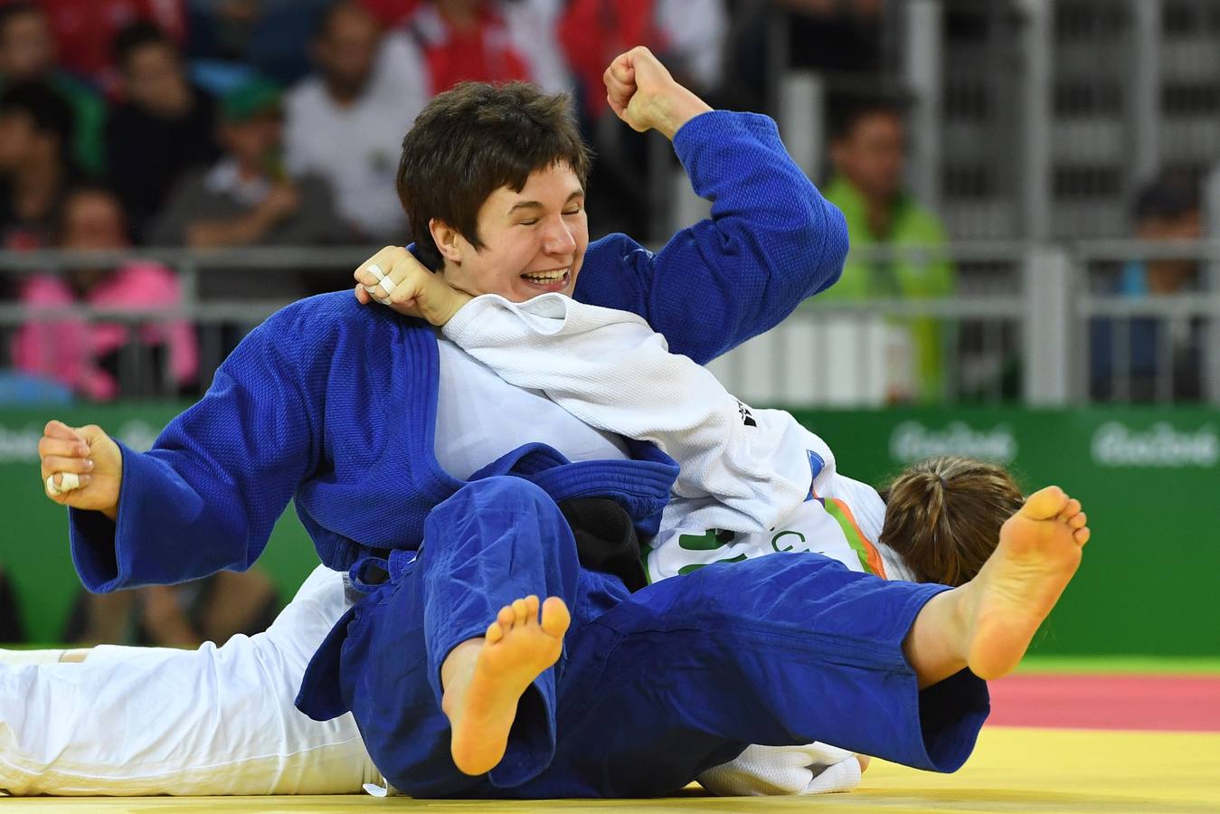 La judoka alemana Vargas Koch.