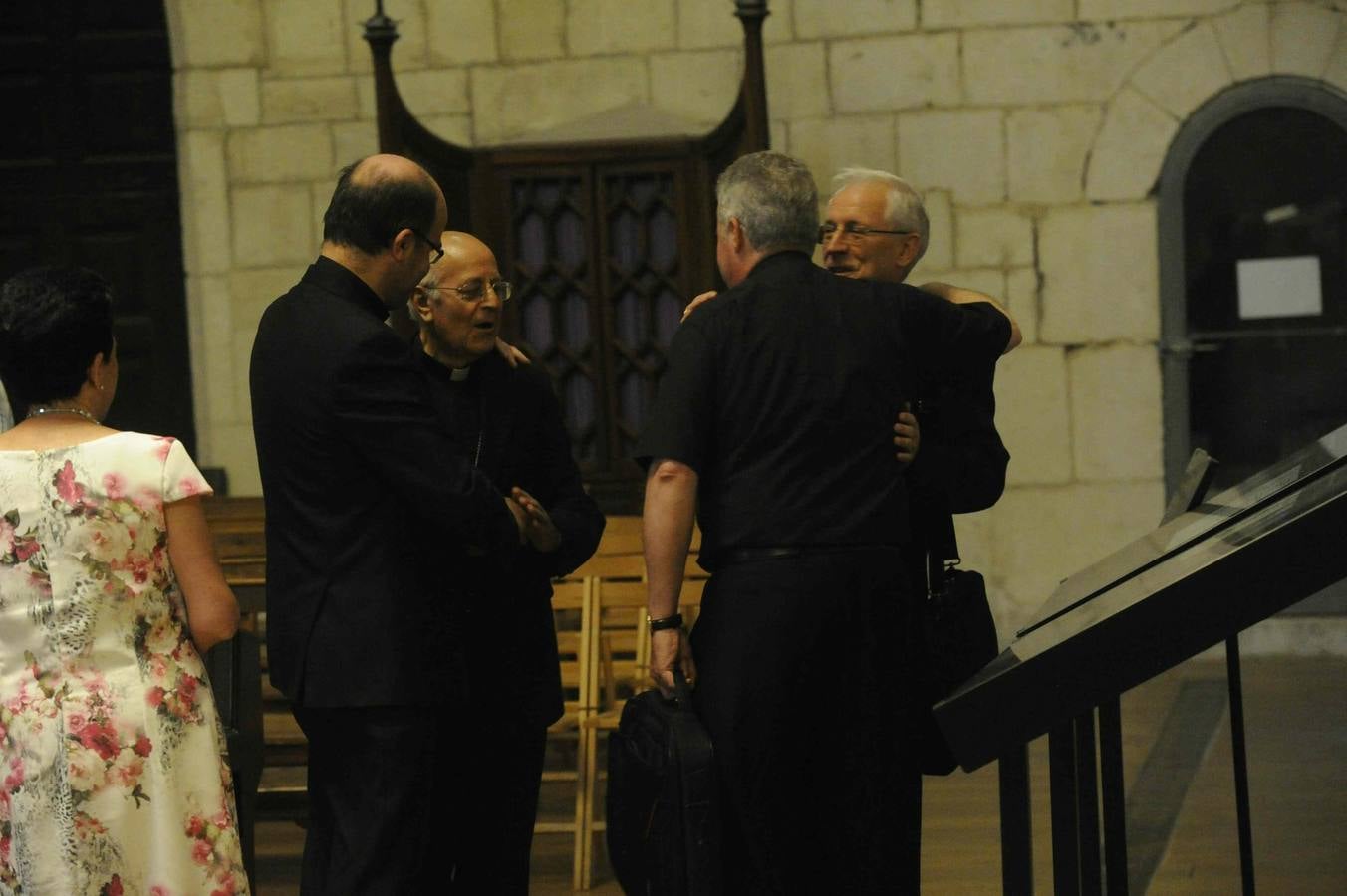 Vitoria y la comunidad religiosa da un emotivo adiós a su obispo emérito fallecido, Miguel Asurmendi