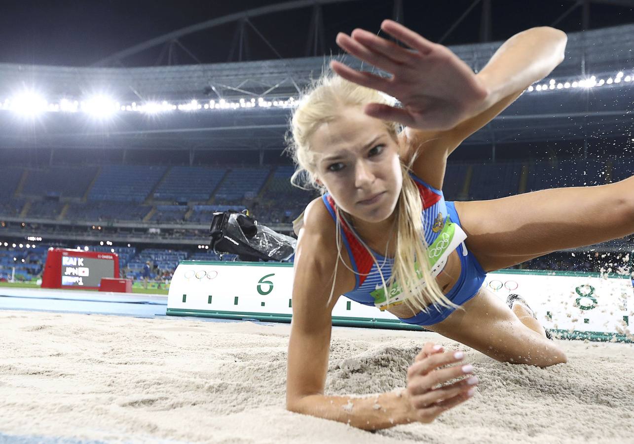 La única atleta rusa en Río-2016 se clasifica para la final de salto de longitud