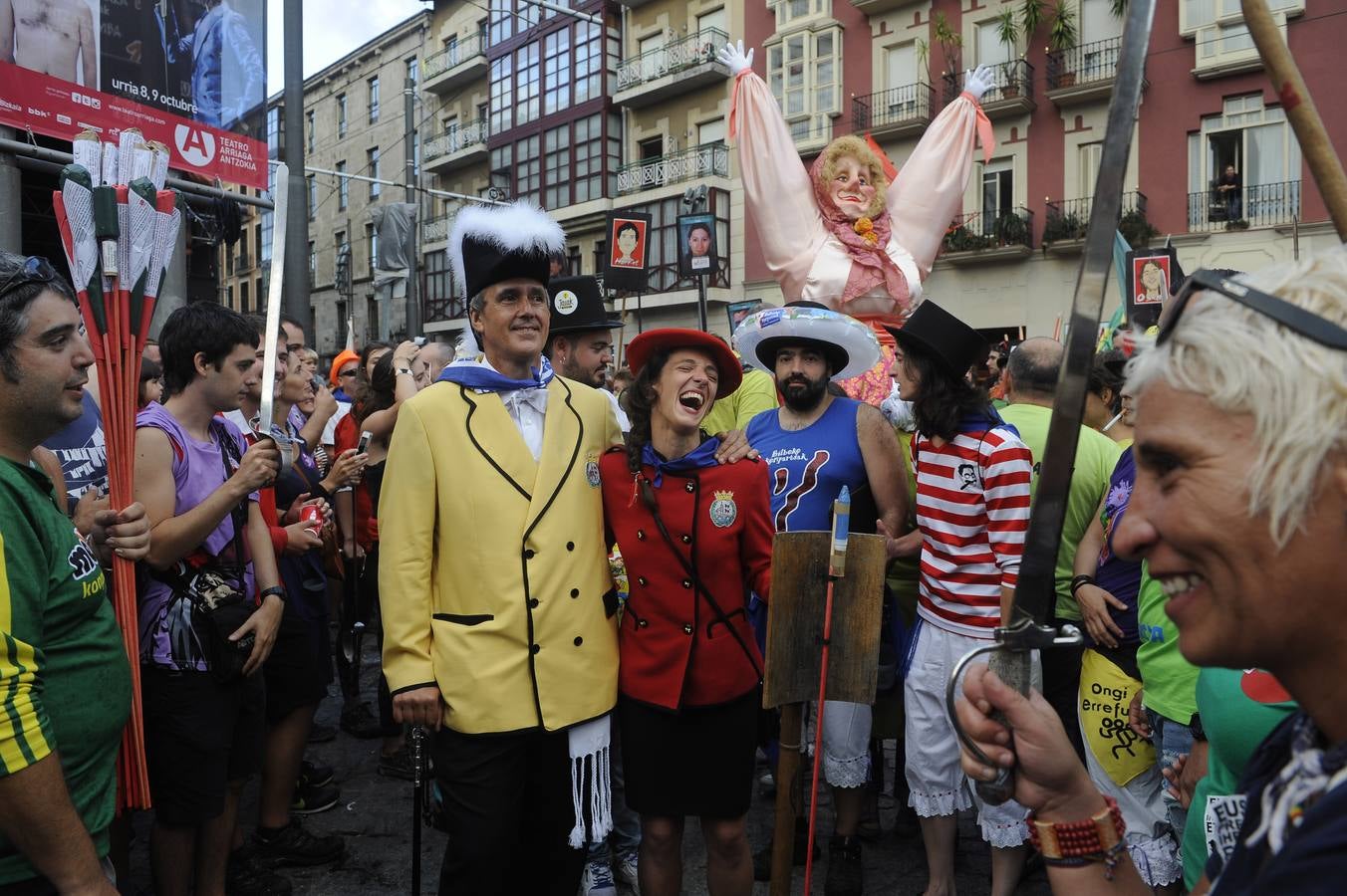 Marijaia enciende Bilbao