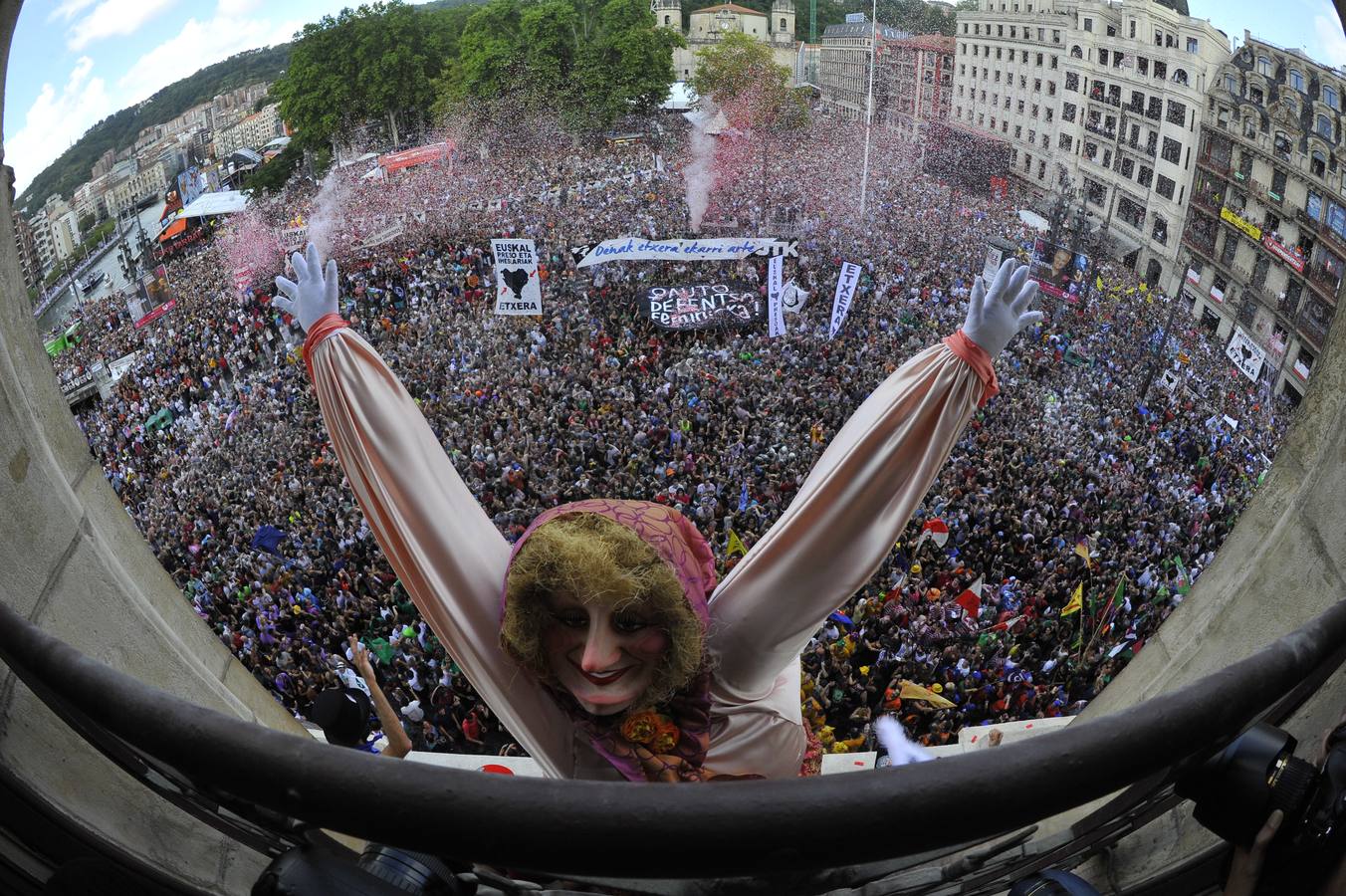 Marijaia enciende Bilbao