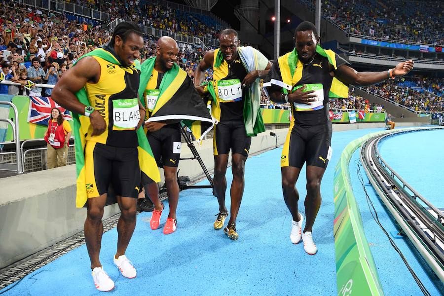 Bolt consuma el triple-triple en el relevo y gana su noveno oro