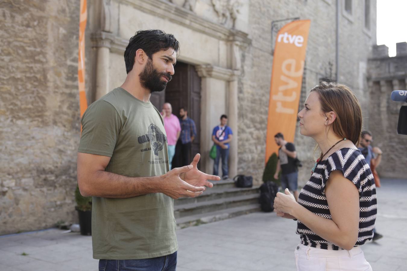 Presentación de la segunda temporada de la serie de TVE, &quot;Olmos y robles&quot;