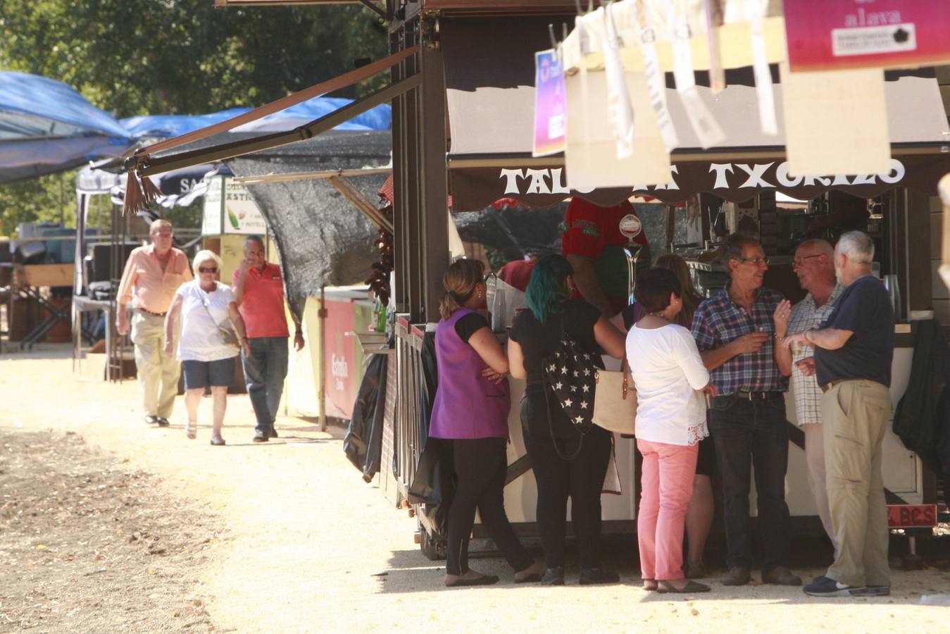 Calor, diversión y buenos alimentos en el día de Olárizu