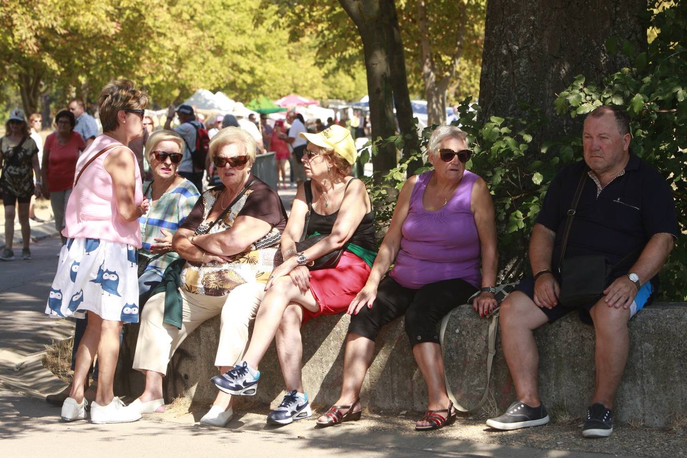 Calor, diversión y buenos alimentos en el día de Olárizu