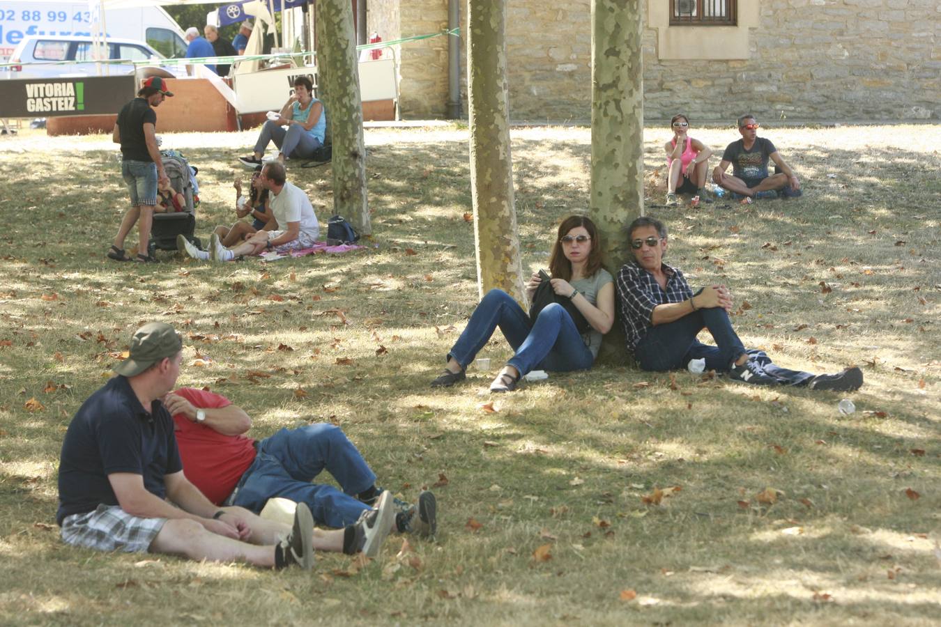Calor, diversión y buenos alimentos en el día de Olárizu
