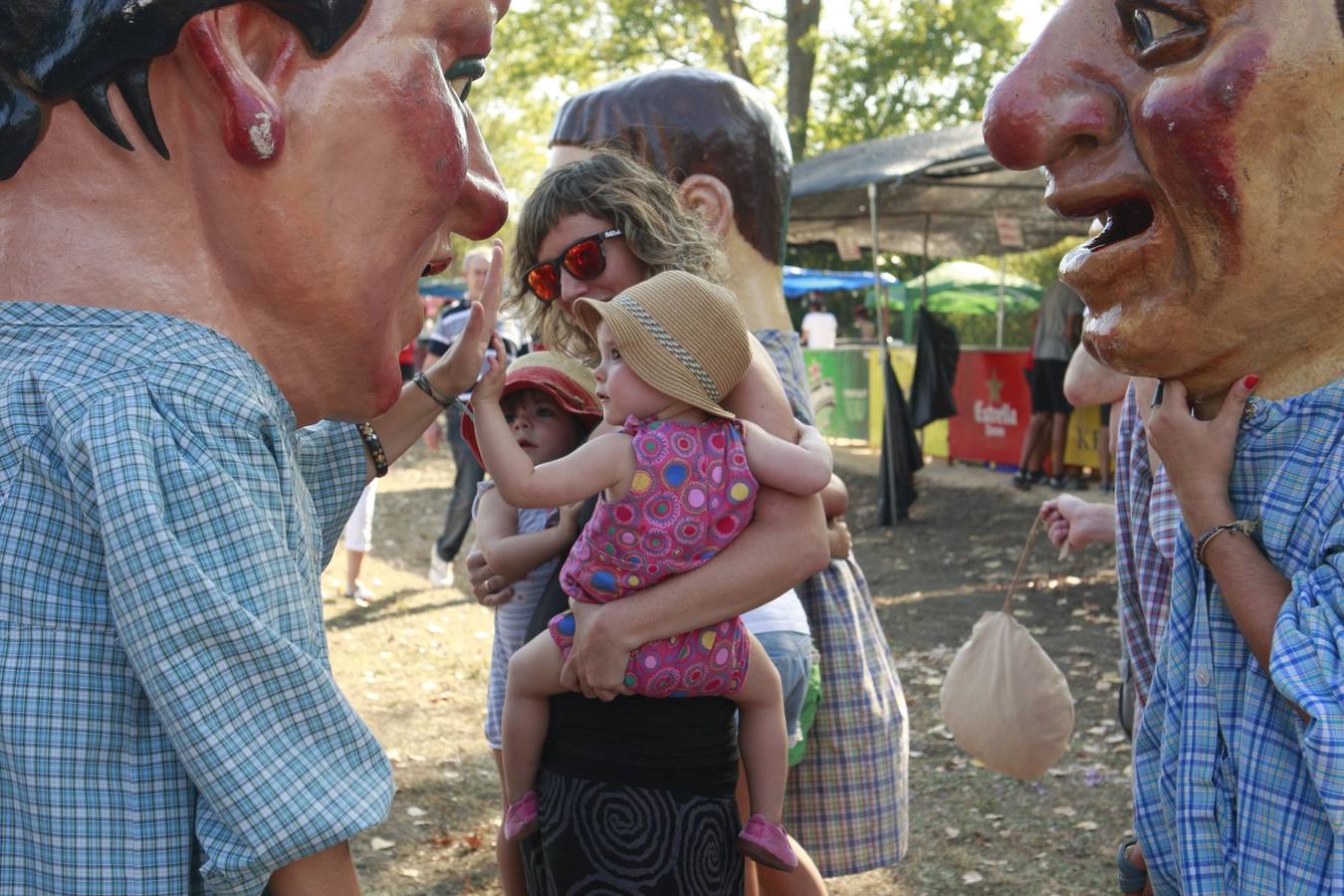 Calor, diversión y buenos alimentos en el día de Olárizu