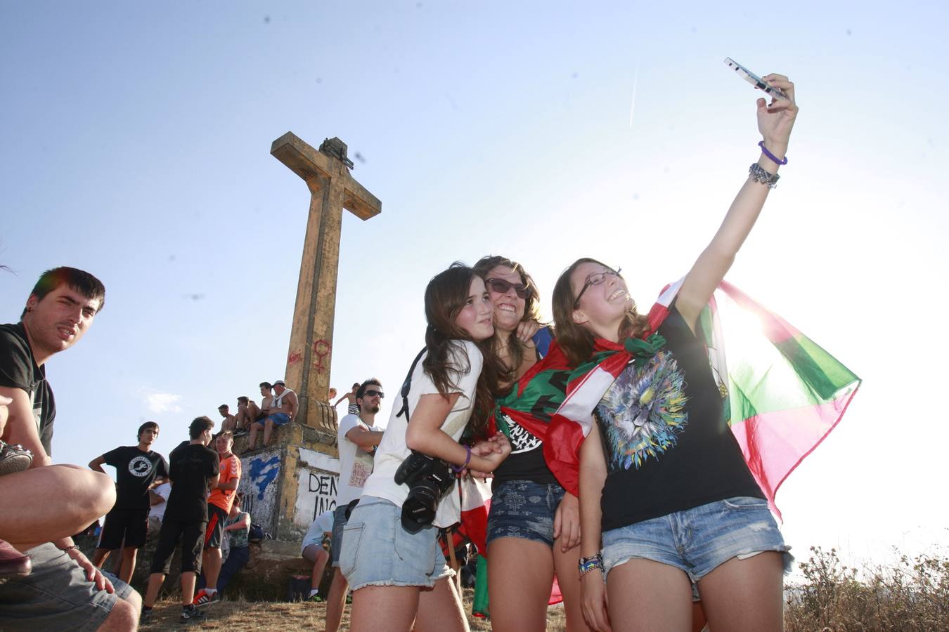 Calor, diversión y buenos alimentos en el día de Olárizu