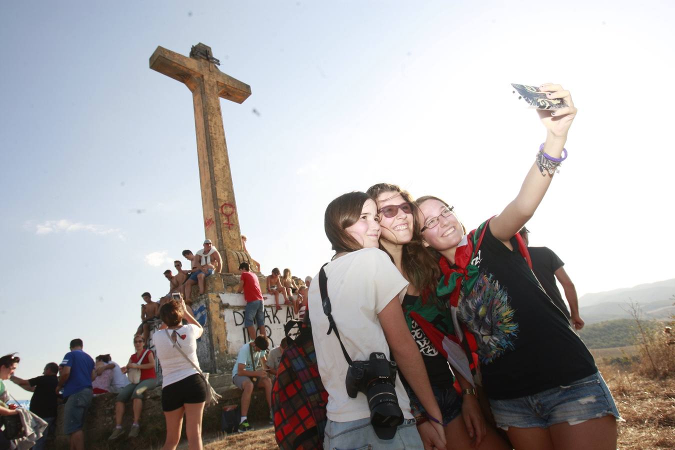 Calor, diversión y buenos alimentos en el día de Olárizu