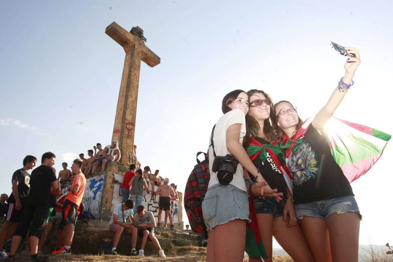 Calor, diversión y buenos alimentos en el día de Olárizu
