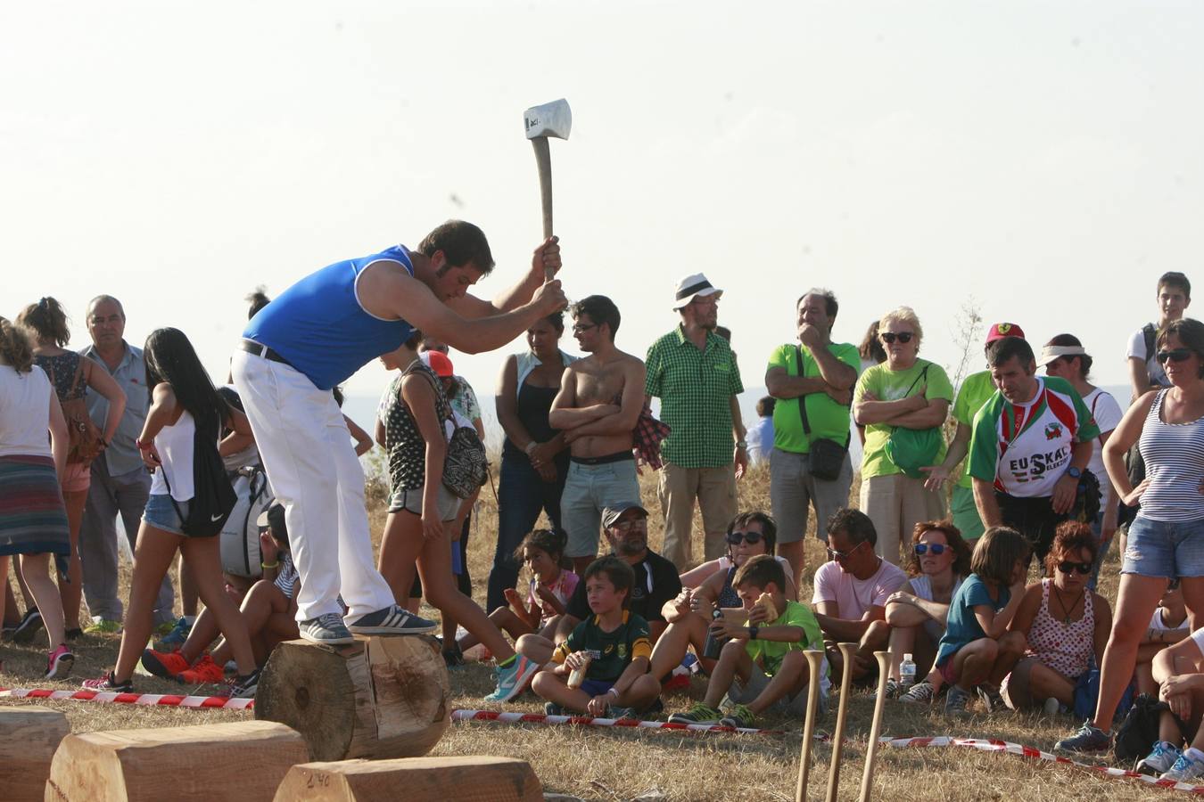 Calor, diversión y buenos alimentos en el día de Olárizu