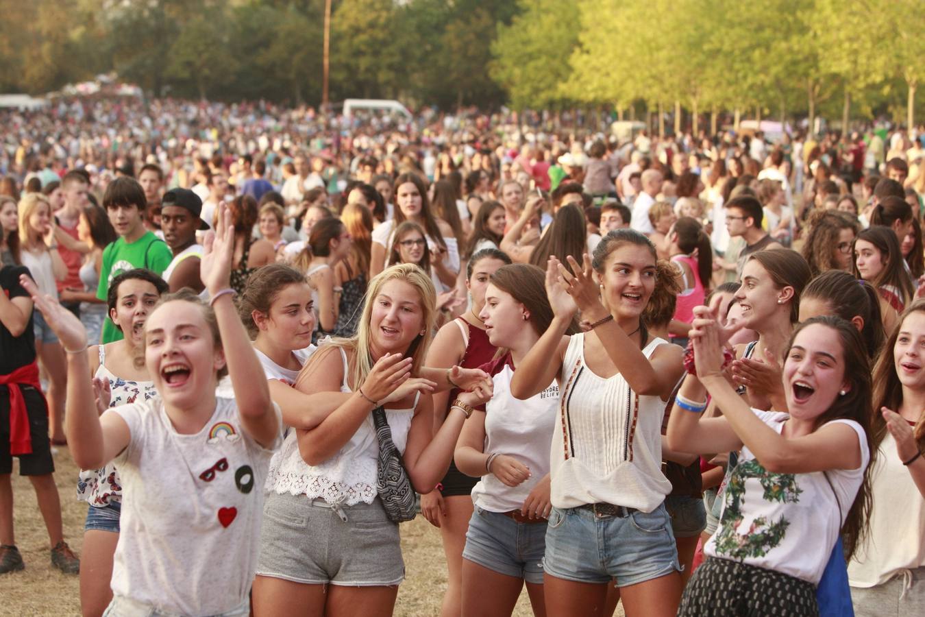 Calor, diversión y buenos alimentos en el día de Olárizu