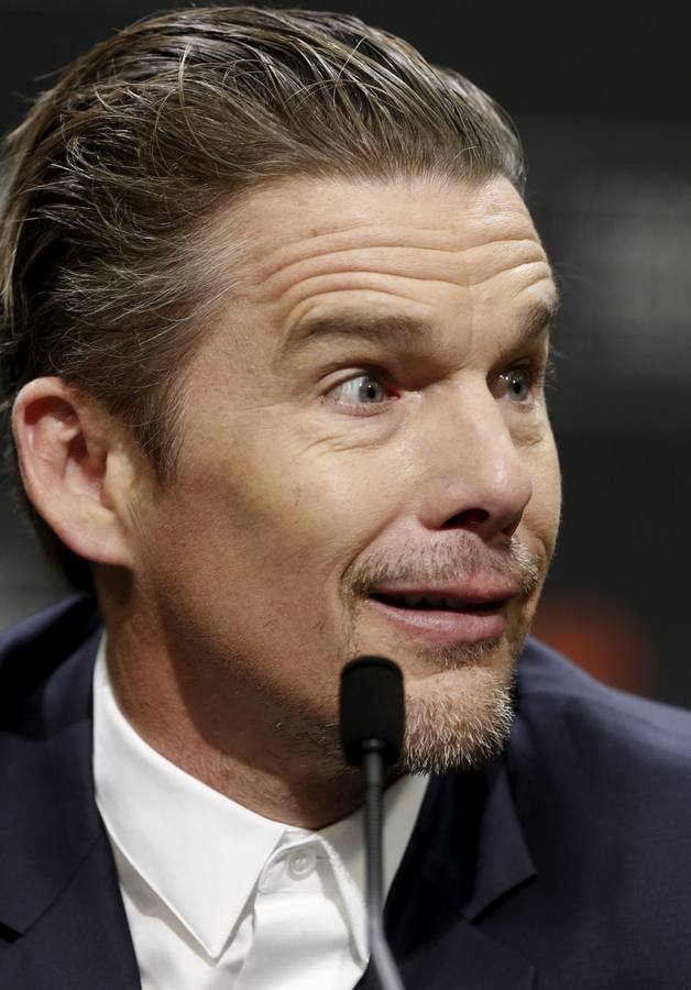 Ethan Hawke conquista el Zinemaldia con su simpatía