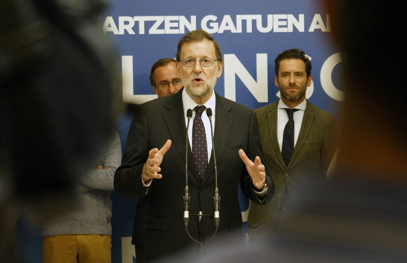 Rajoy levanta pasiones en San Sebastián