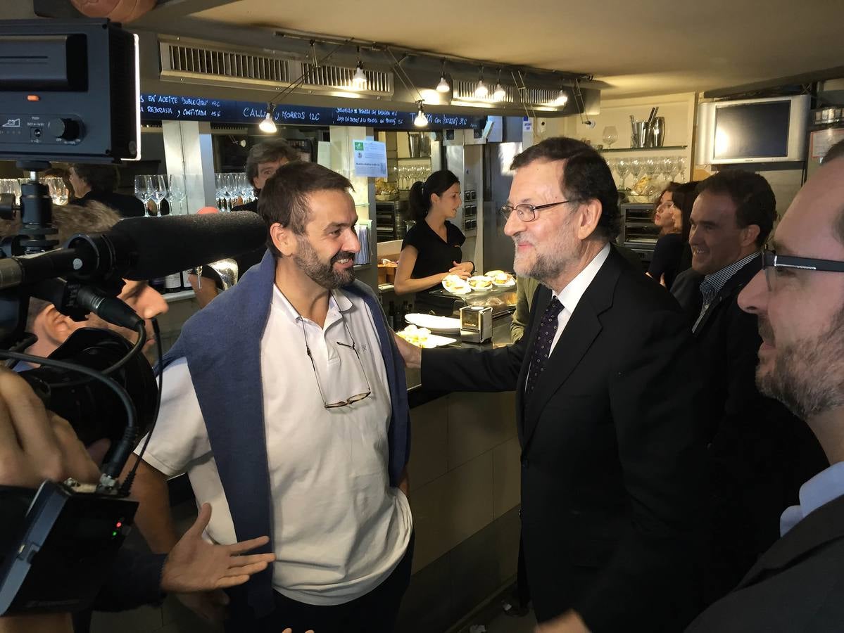 Rajoy levanta pasiones en San Sebastián
