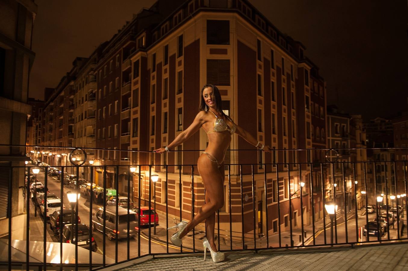 Leyri Blanco, la chica del barrio que aspira al trono del bikini fitness en Helsinki