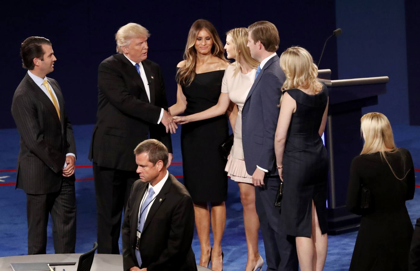 Clinton vs Trump: Las imágenes del debate