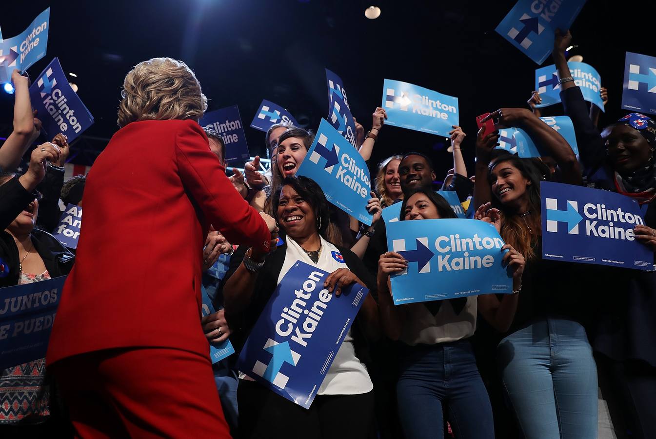 Clinton vs Trump: Las imágenes del debate