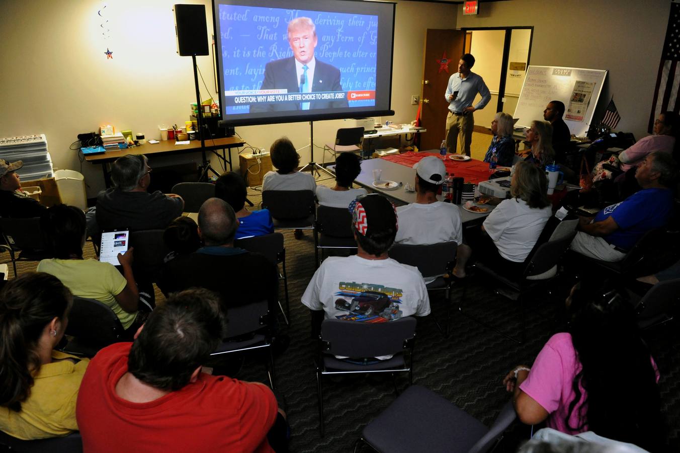 Clinton vs Trump: Las imágenes del debate