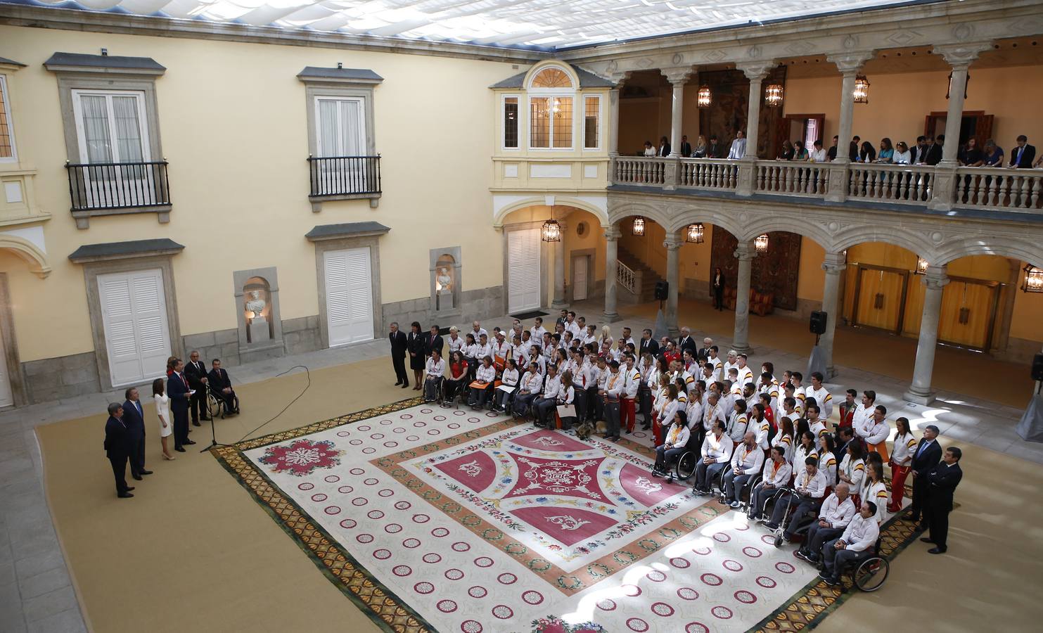 El Rey recibe a los olímpicos tras su paso por Río 2016