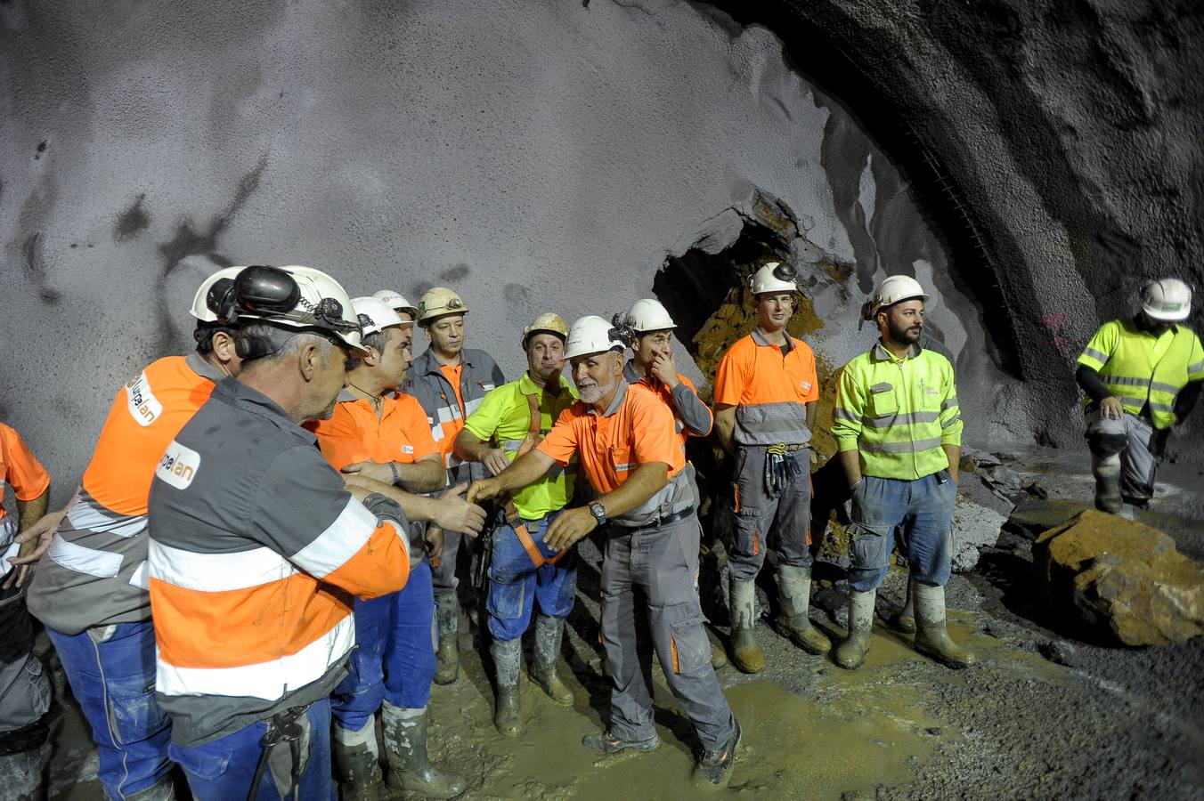 Autzagane: finaliza la excavación del túnel