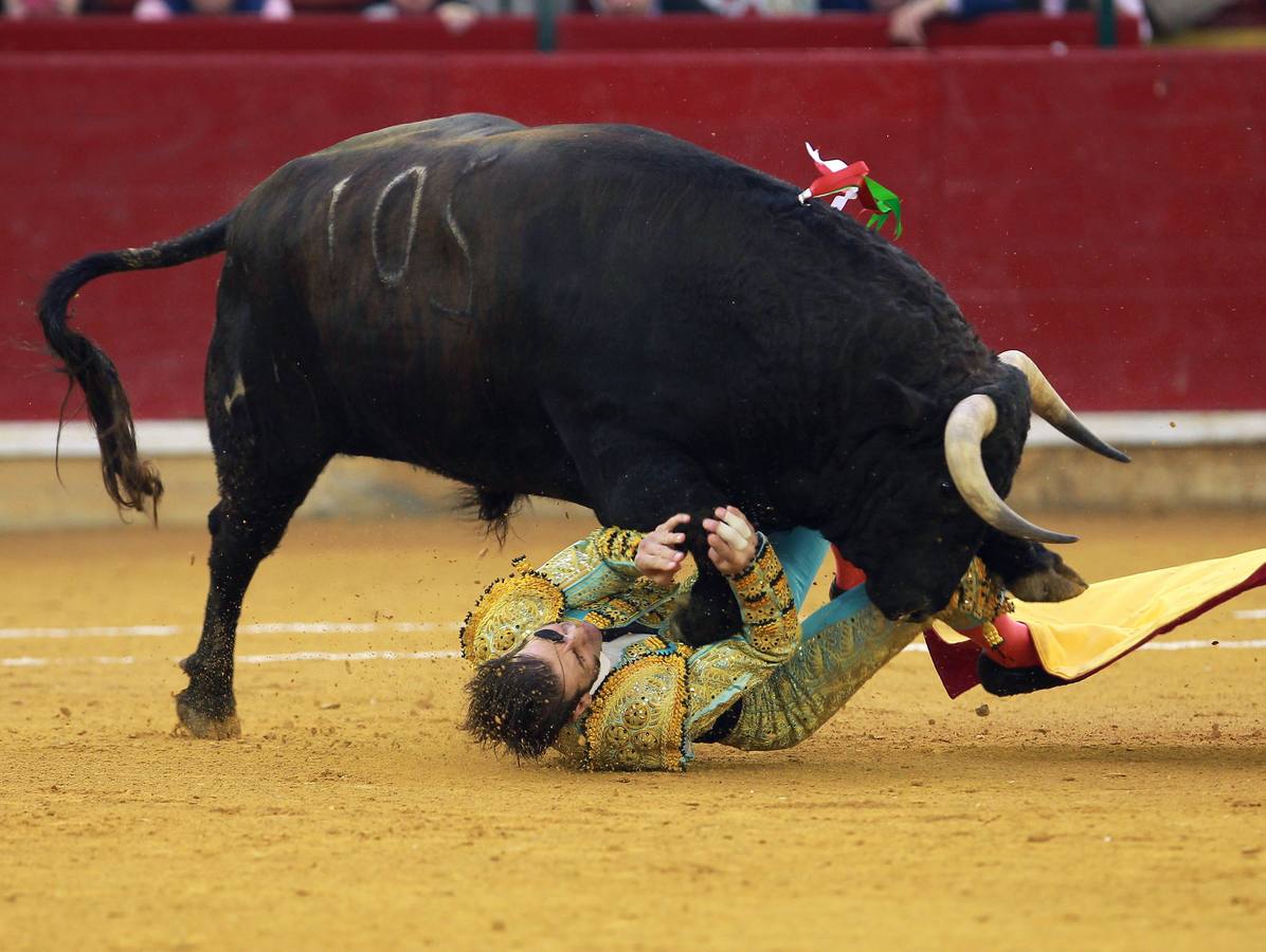 Padilla sufre una grave cornada en el parche de su ojo perdido