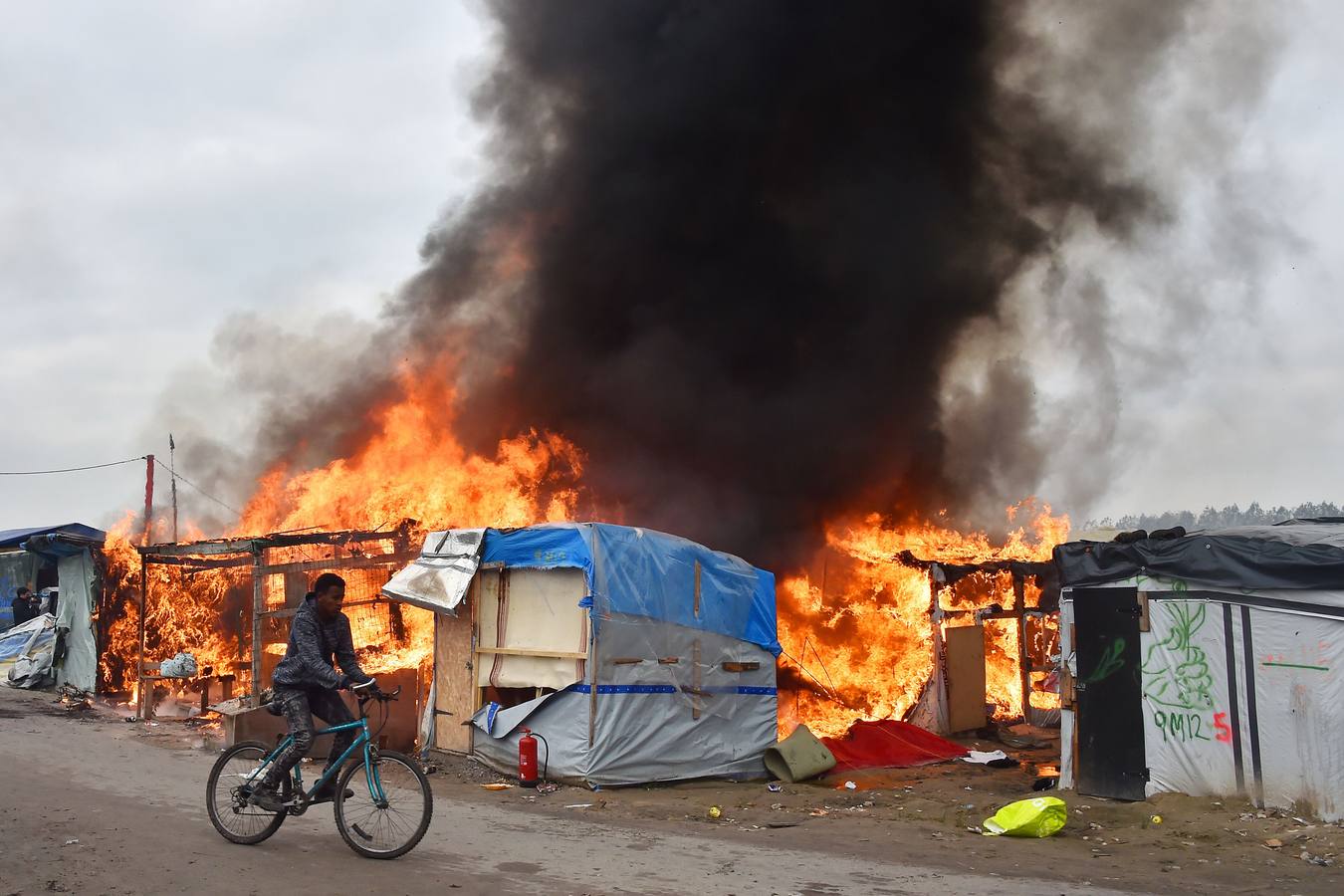 Desmantelamiento de &#039;La jungla&#039; de Calais