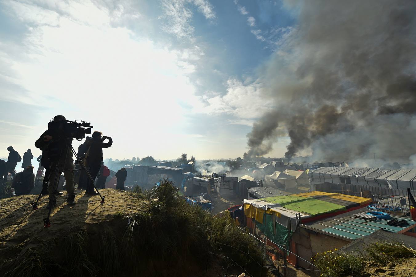 Desmantelamiento de &#039;La jungla&#039; de Calais