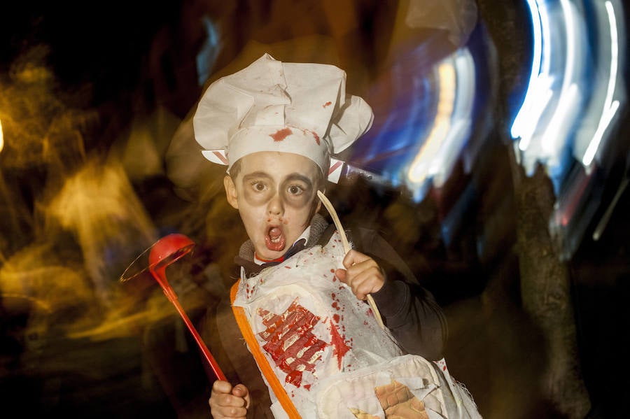 Noche de terror en Leioa y Muskiz