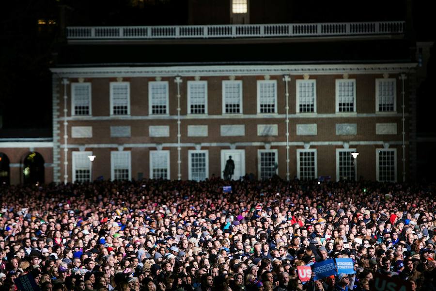 Así ha sido el acto de cierre de campaña de Hillary Clinton