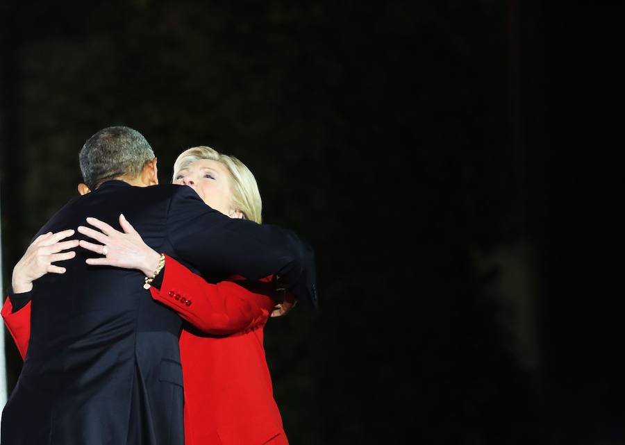 Así ha sido el acto de cierre de campaña de Hillary Clinton