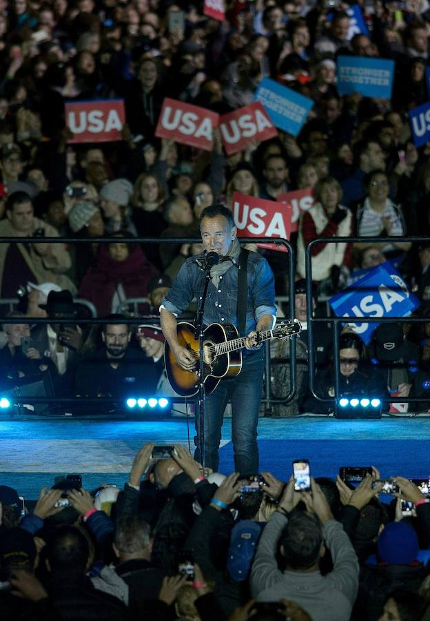 Así ha sido el acto de cierre de campaña de Hillary Clinton