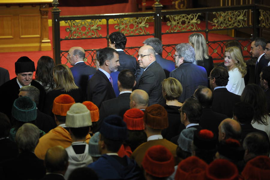 El Rey visita la Universidad de Deusto