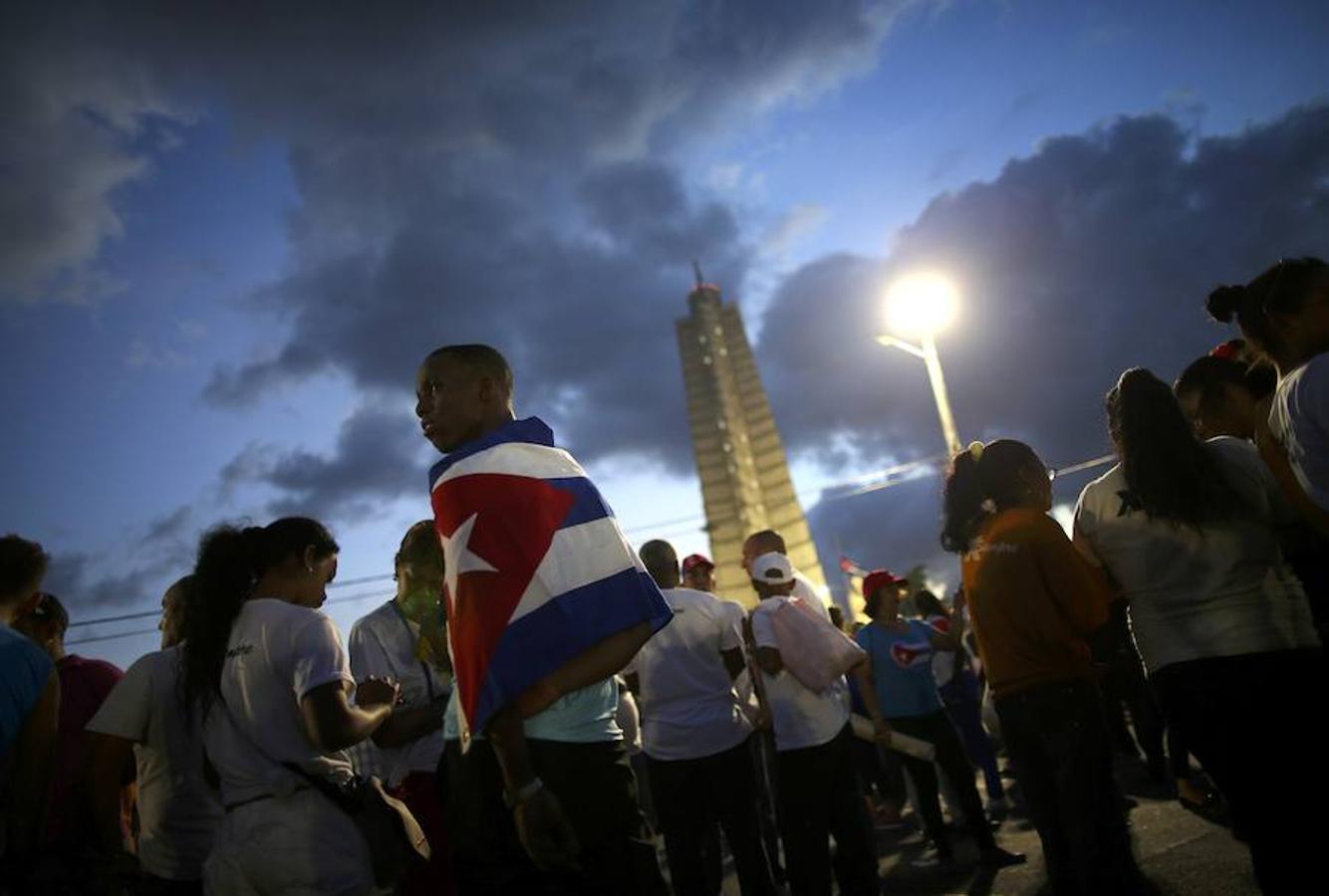 El masivo último adiós de La Habana a Fidel