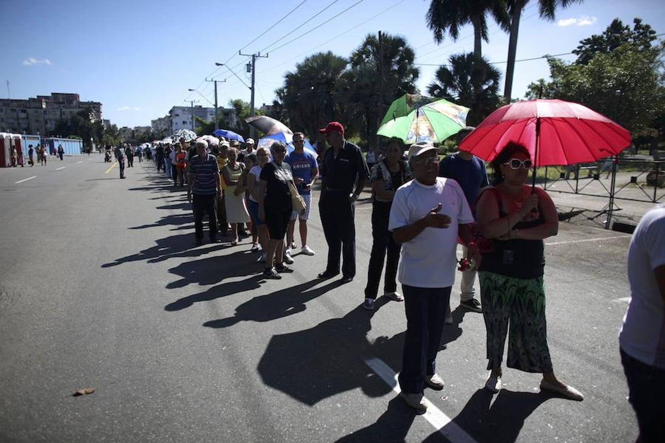 El masivo último adiós de La Habana a Fidel