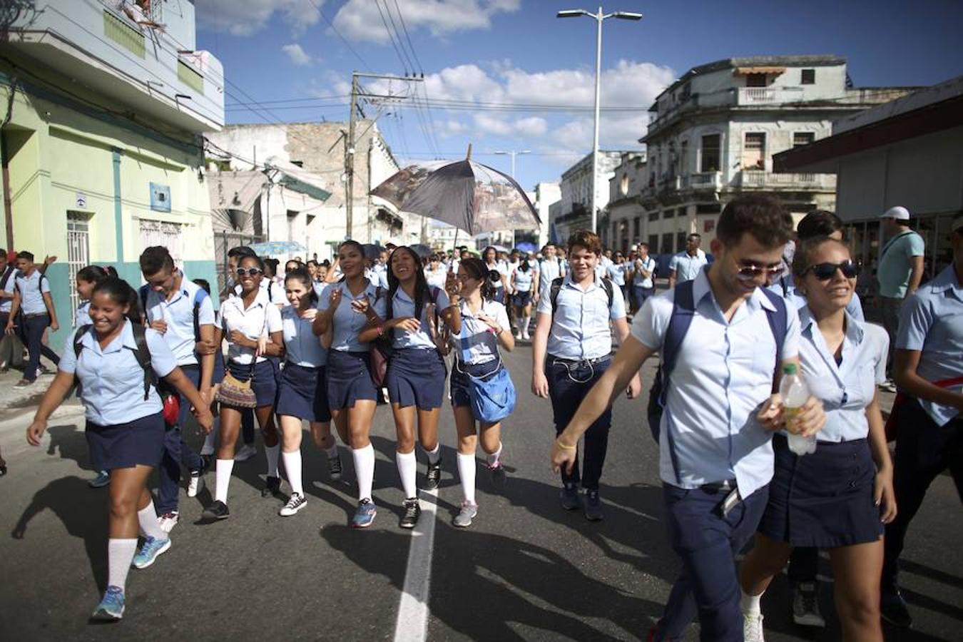 El masivo último adiós de La Habana a Fidel