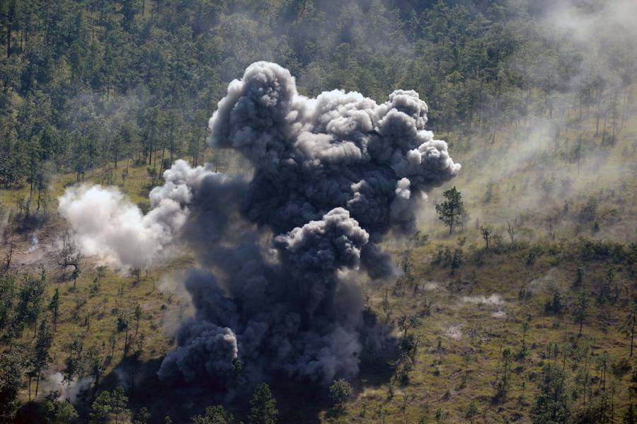 Honduras celebra el Día del Artillero