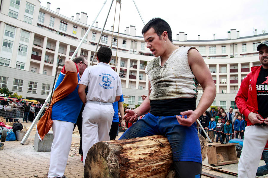 Feria ganadera y agrícola en Leioa