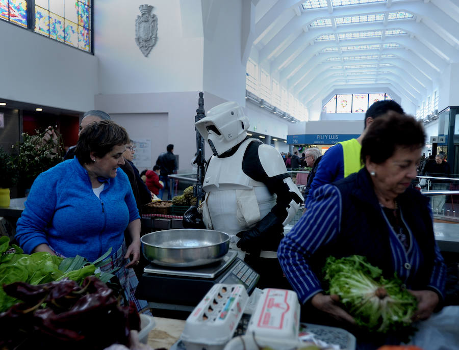 A las tropas del Imperio de Star Wars les va el marisco