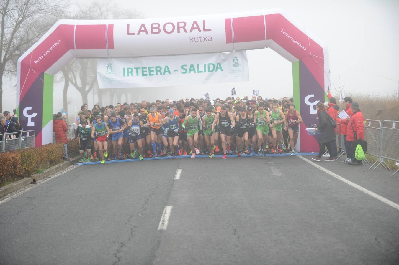 La Media Maratón de Vitoria (Salida y primer tramo)